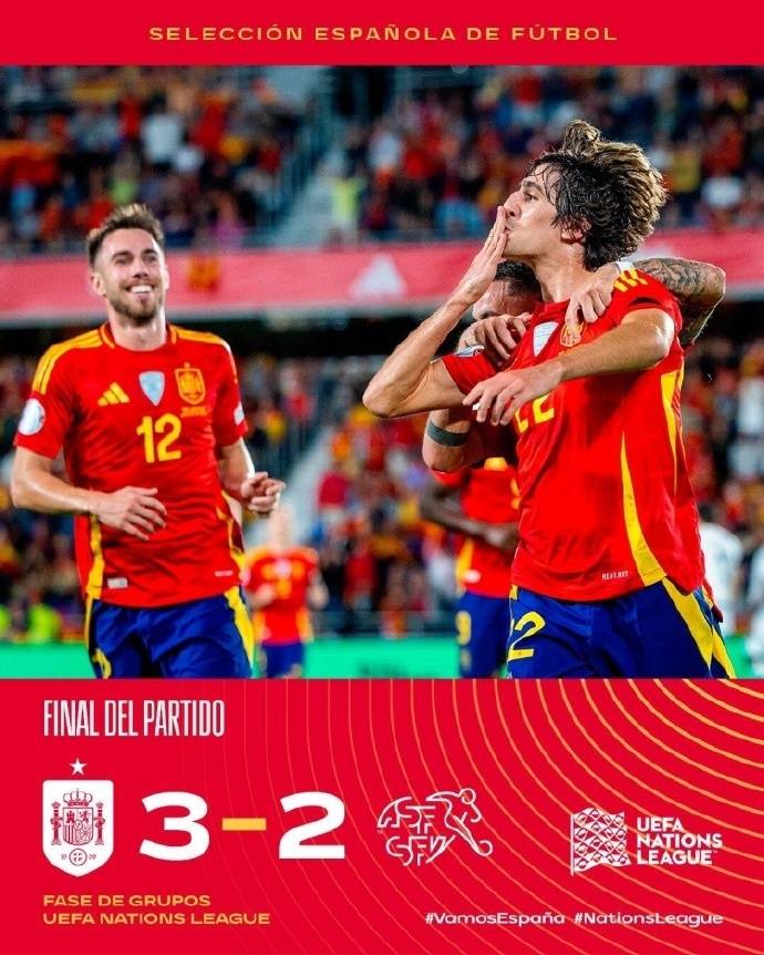 瑞士队表现抢眼成功杀入欧国联八强