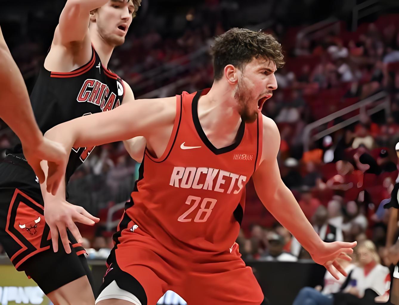 火箭完胜公牛,戈贝尔点燃赛场 火箭完胜公牛,戈贝尔点燃赛场